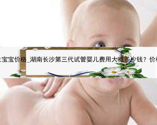 长沙代生宝宝价格_湖南长沙第三代试管婴儿费用大概多少钱？价格高吗？